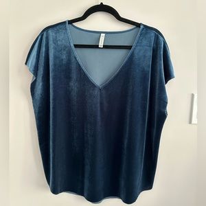 Gentle Fawn Velvety Sasha Top Imperial Blue